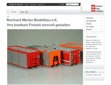 Tablet Screenshot of merlau.de